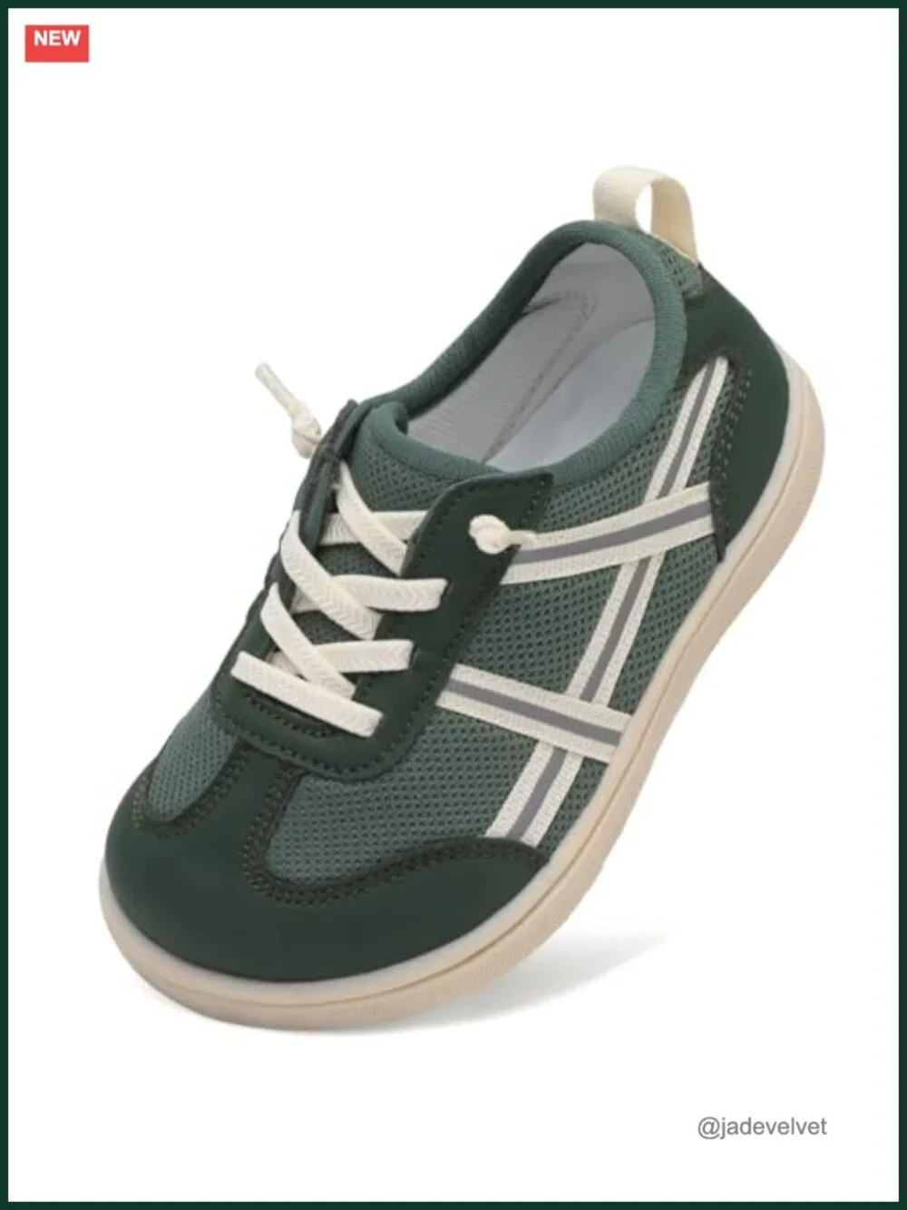 Toddler Barefoot Sneakers - Zero Drop, Slip-on, Wide Toe Box, Breathable Mesh